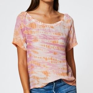 Young Fabulous & Broke Peach Tie Dye‎ Tee